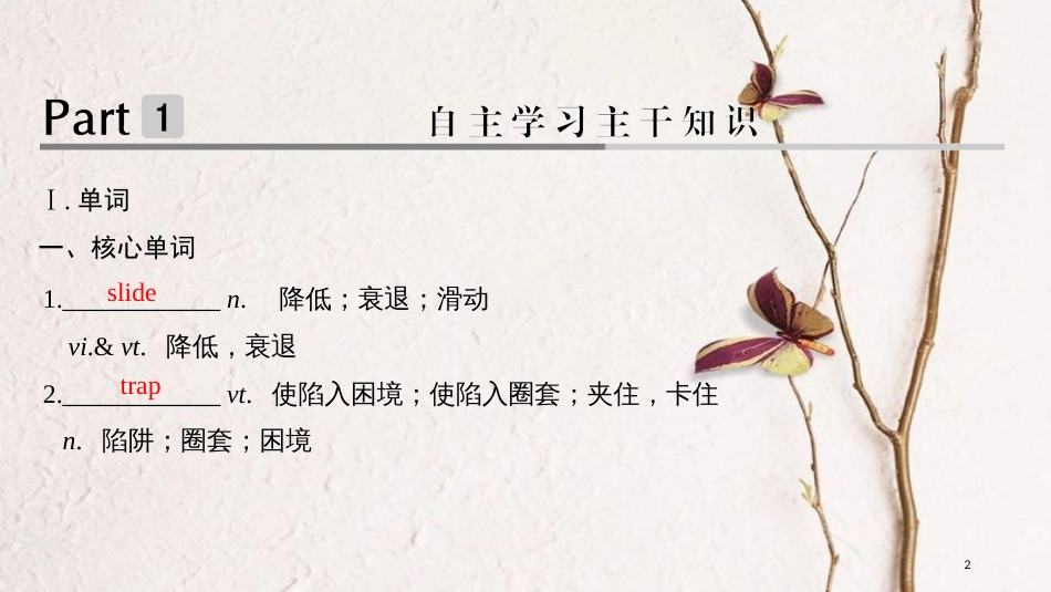 2019版高考英语大一轮复习 模块十 Units 3~4课件 牛津译林版选修10(1)_第2页