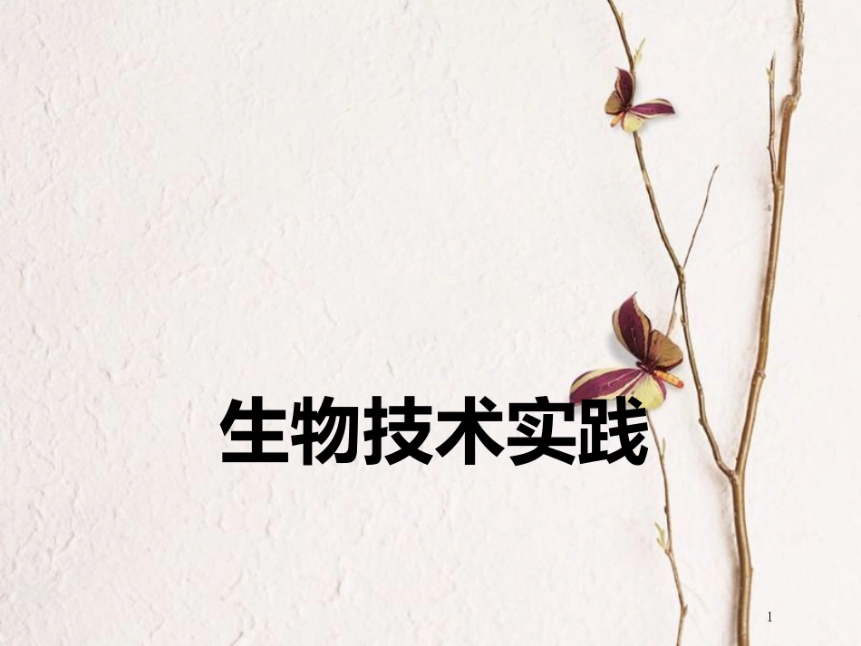 （全国通用版）2019版高考生物一轮复习 选考部分 生物技术实践 第1讲 传统发酵技术的应用精准备考实用课件_第1页