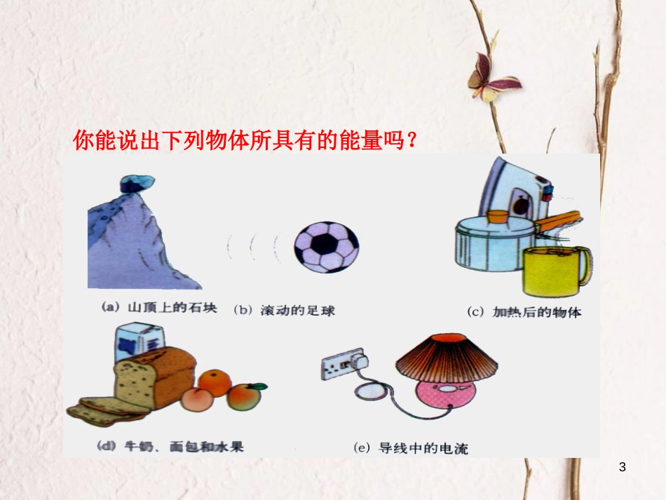 九年级物理下册 20.3 能的转化与能量守恒课件 （新版）粤教沪版_第3页