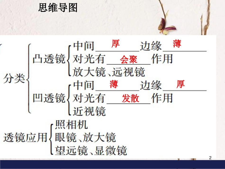 广东省河源市八年级物理上册 5 透镜及其应用总复习课件 （新版）新人教版_第2页