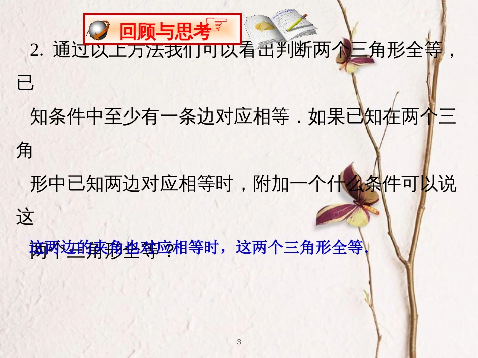 八年级数学下册 第一章 三角形的证明 1.2.2 直角三角形课件 （新版）北师大版_第3页