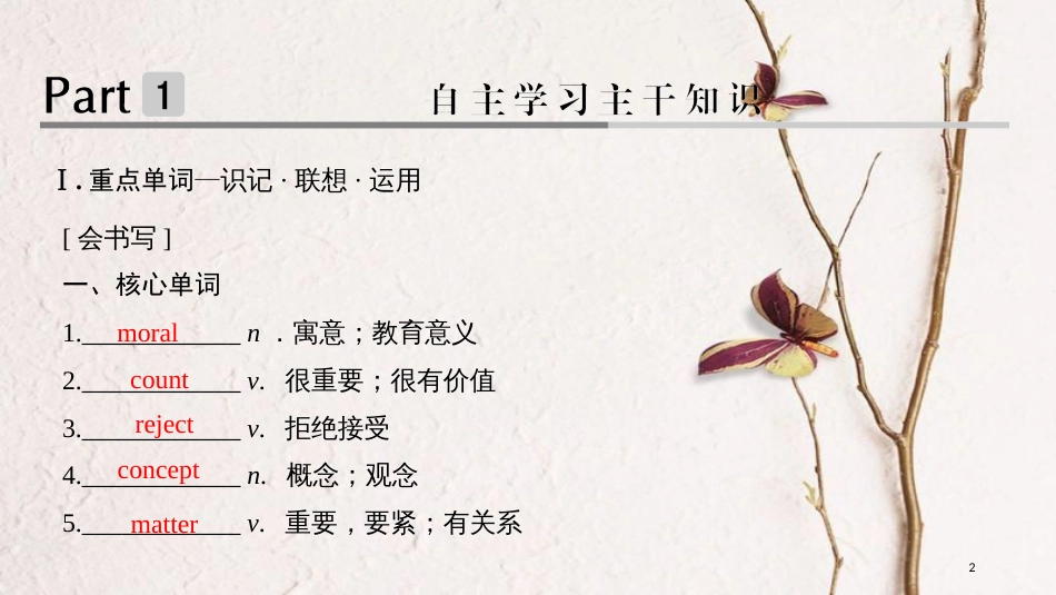 2019版高考英语大一轮复习 第一部分 Module 4 Which English课件 外研版选修8_第2页