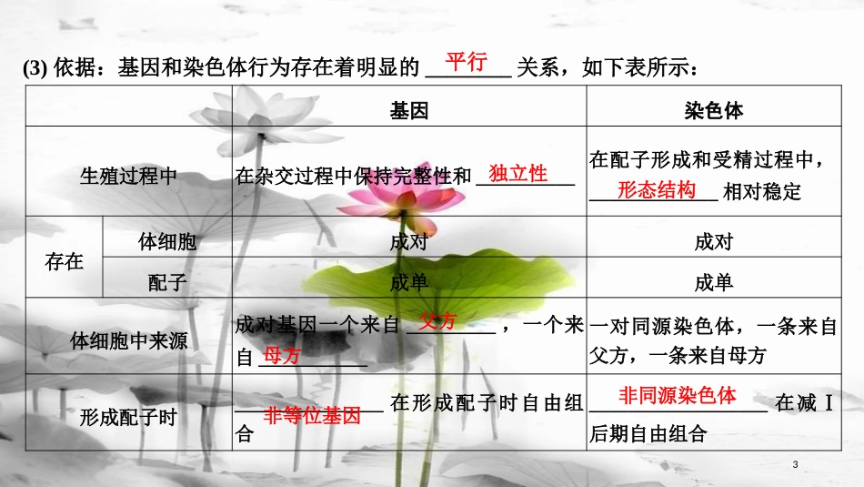 届高考生物一轮复习 第五单元 遗传的基本规律 第16讲 伴性遗传和人类遗传病课件_第3页