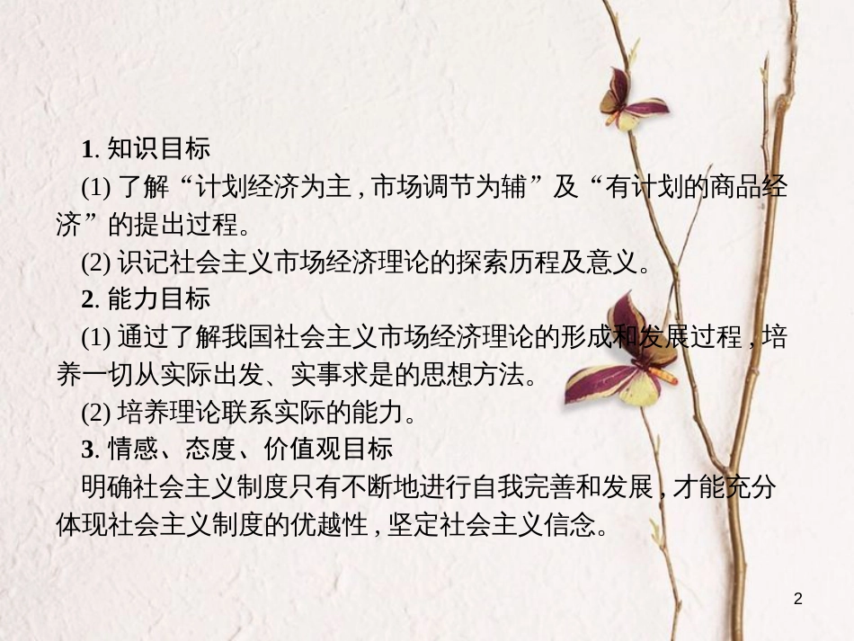 高中政治 5.2对社会主义市场经济理论的探索课件 新人教版选修2_第2页