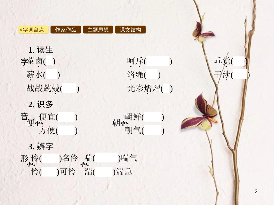 学年八年级语文上册 第二单元 6 清兵卫与葫芦课件 语文版_第2页