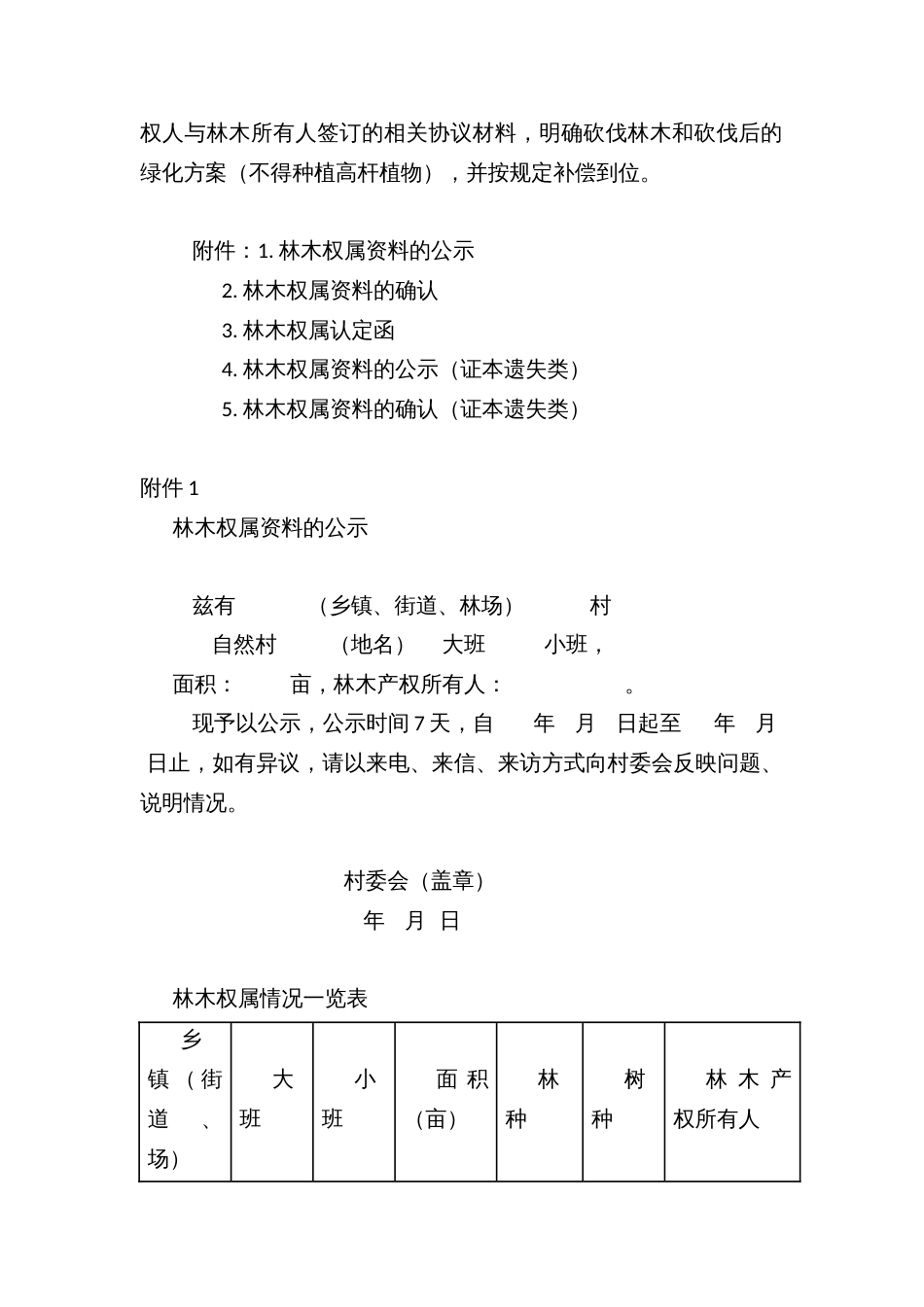 特殊情况林木采伐的林木权属认定实施办法_第2页