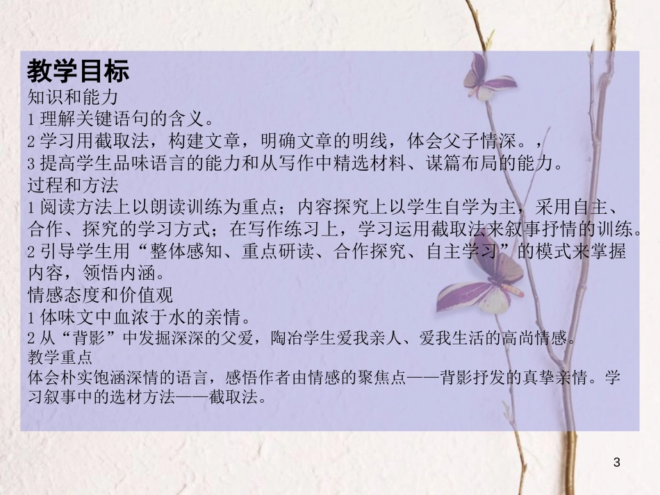 八年级语文上册 第四单元 第13课 背影课件 新人教版_第3页