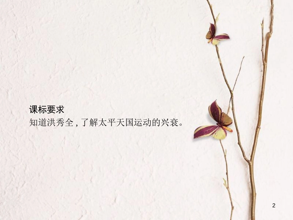 八年级历史上册 第1单元 民族危机与晚晴时期的救亡运动 第3课 太平天国运动教学课件 北师大版_第2页