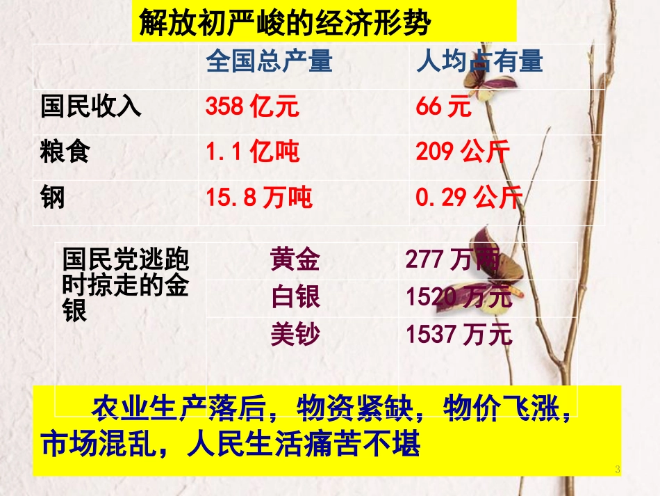 八年级历史下册 第2单元 社会主义制度的建立与社会主义建设的探索 第4课 工业化的起步和人民代表大会制度的确立课件1 新人教版_第3页