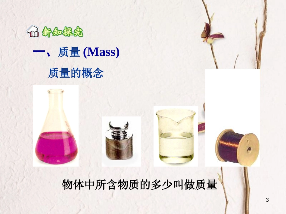 八年级物理上册 5.1 物体的质量课件3 （新版）粤教沪版_第3页