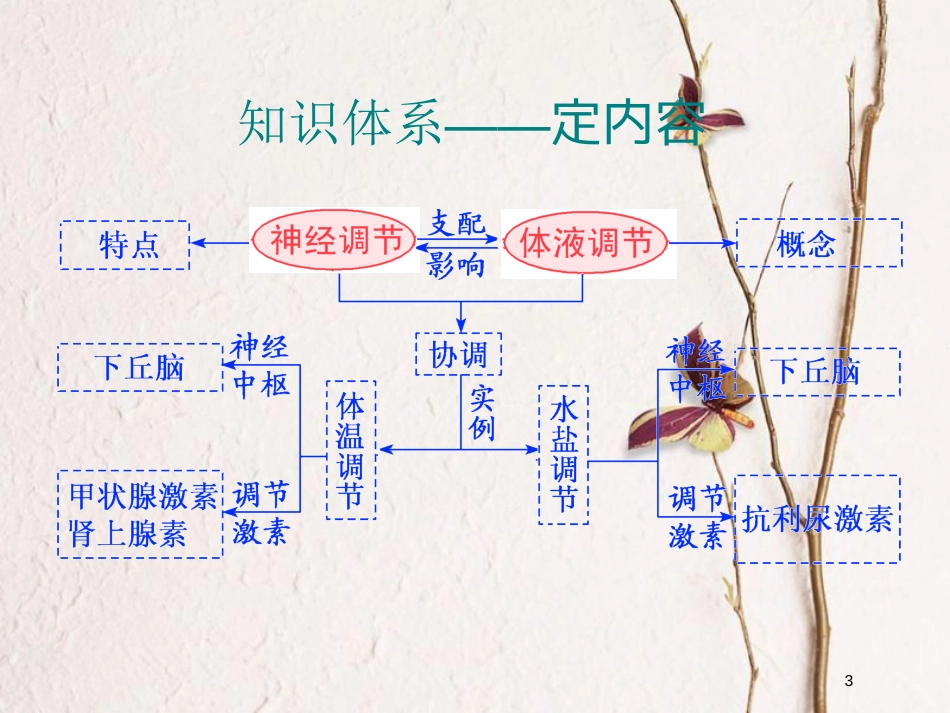 2019版高考生物一轮复习 第八单元 动物和人体生命活动的调节 第四讲  神经调节与体液调节的关系精选课件_第3页