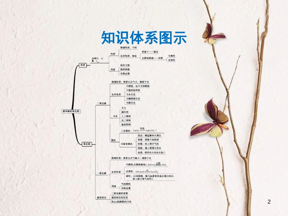 年中考化学一轮复习 第六单元 碳和碳的氧化物 第2课时 CO2和CO及CO2的制取课件 （新版）新人教版_第2页