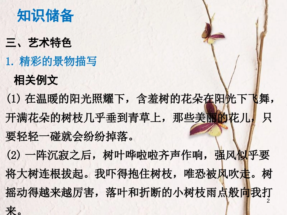 （广东专版）中考语文总复习 中考解读 阅读理解 第四章 名著阅读 第十二部《假如给我三天光明》课件_第2页