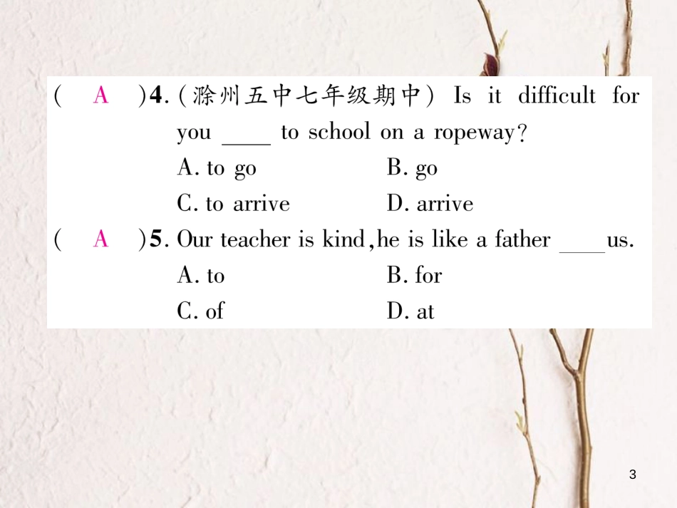 七年级英语下册 双休作业（3）课件 （新版）人教新目标版_第3页