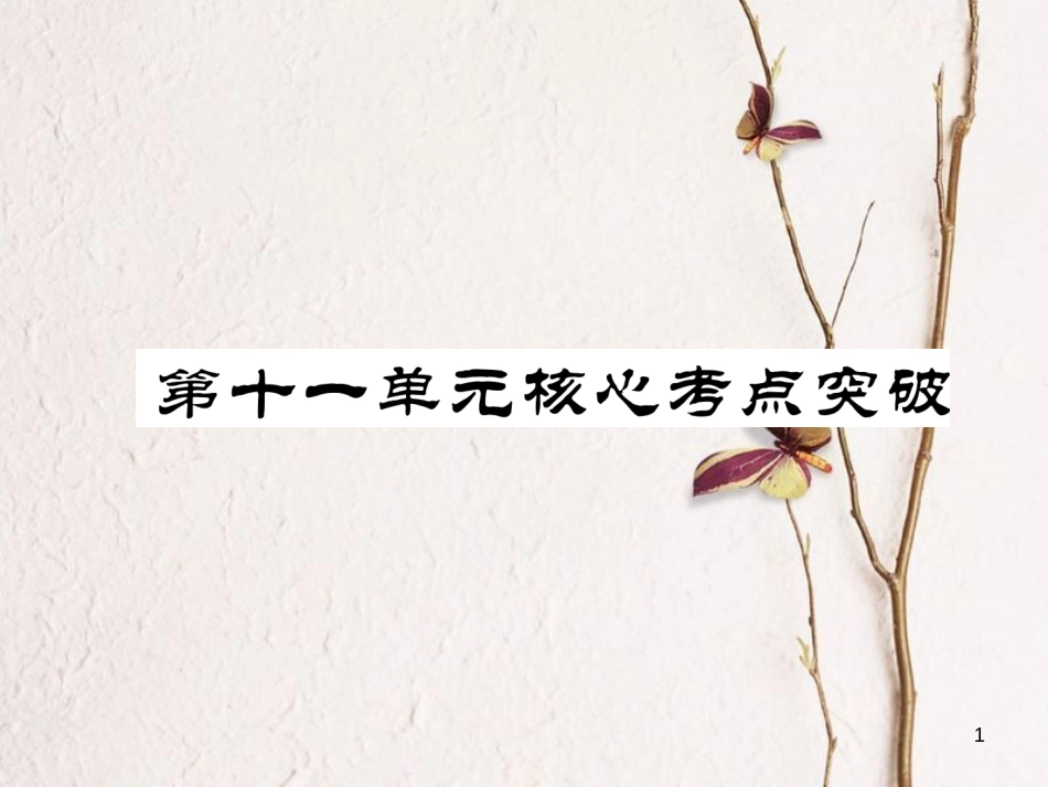 九年级化学下册 第11单元 盐 化肥核心考点突破作业课件 （新版）新人教版_第1页