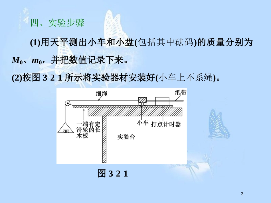 高中物理 第三章 牛顿运动定律 第2节 探究加速度与力、质量的关系课件 教科版必修1_第3页