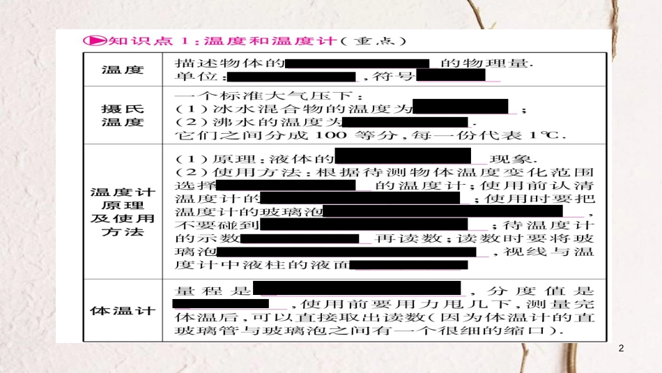 （云南专版）中考物理总复习 第3讲 物态变化课件_第2页