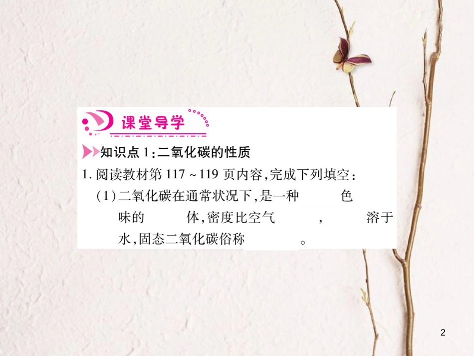 九年级化学上册 6.3 二氧化碳和一氧化碳课件 （新版）新人教版_第2页