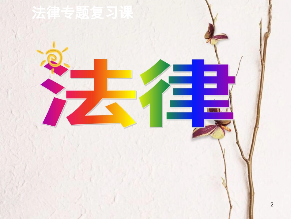 江苏省扬州市中考政治 依法治国复习课件_第2页