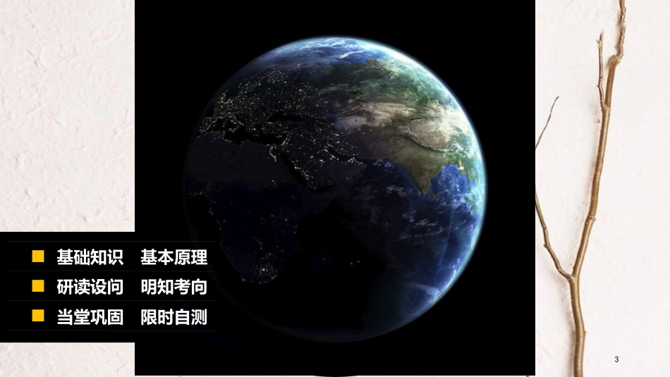 （浙江选考）高三地理二轮专题复习 专题一 地球运动 微专题1 太阳和太阳系课件 新人教版_第3页
