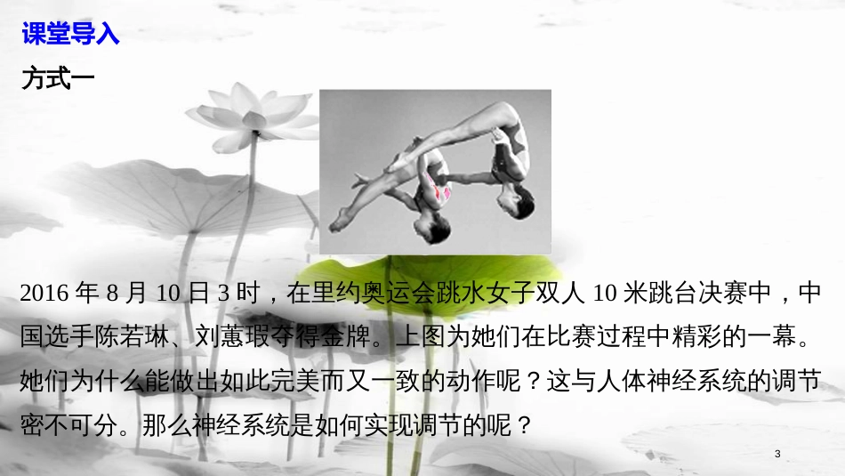 高中生物 第2章 细胞的化学组成 2.2.1 人体神经调节的结构基础和调节过程课件 苏教版必修1_第3页