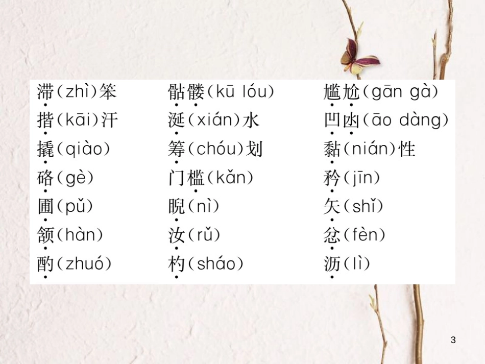 七年级语文下册 第三单元知识归纳课件 新人教版_第3页