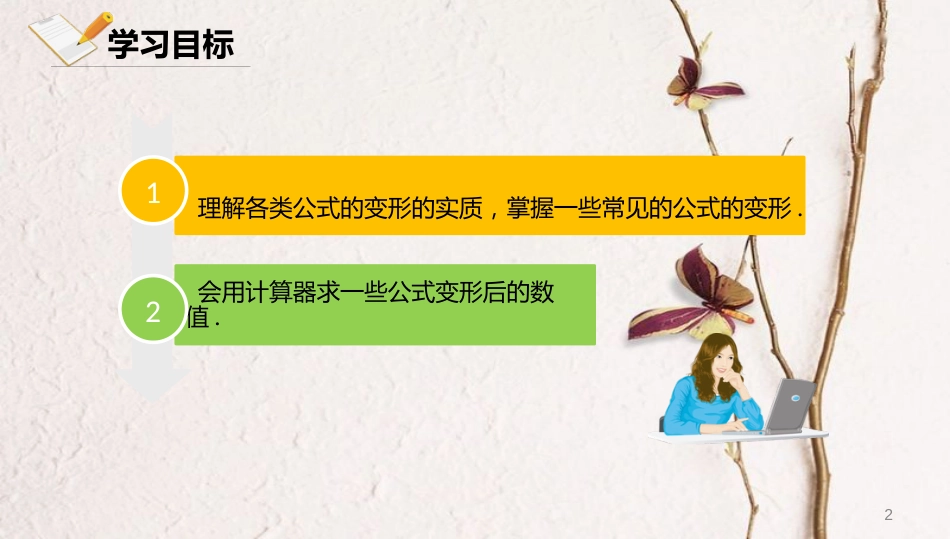 八年级数学上册 第十章 分式 10.5 可化为一元一次方程的分式方程及其应用 10.5.3 可化为一元一次方程的分式方程及其应用课件 北京课改版_第2页