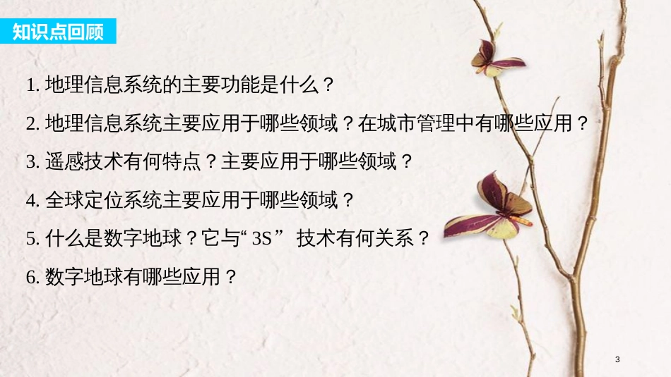 高中地理 第三章 地理信息技术应用章末整合同步备课课件 湘教版必修3_第3页