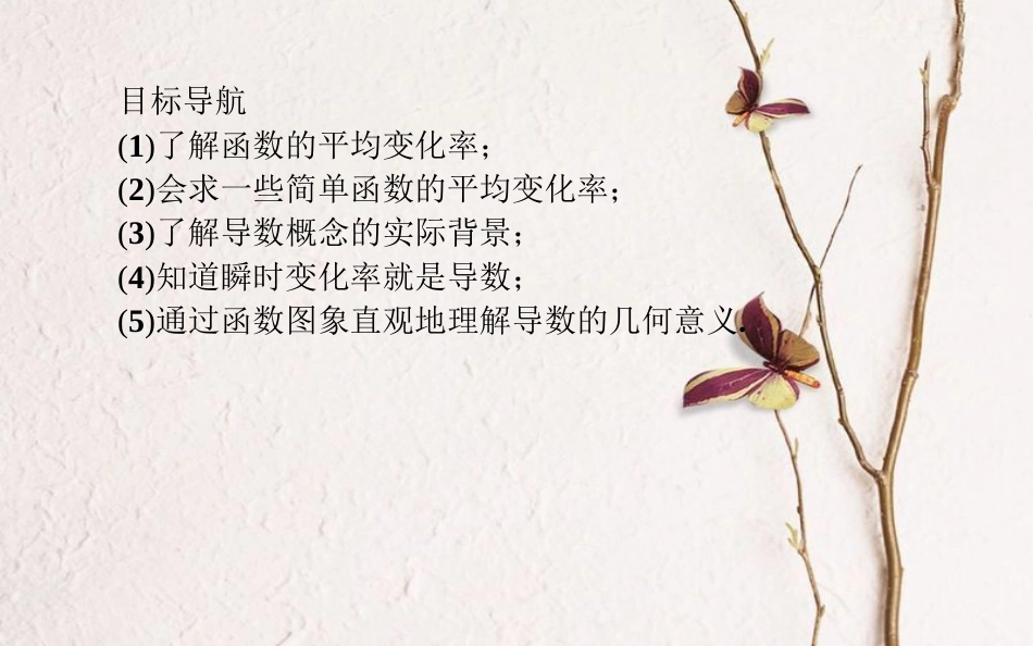 高中数学 第三章 导数及其应用 第14课时 导数课件 新人教B版选修1-1_第2页