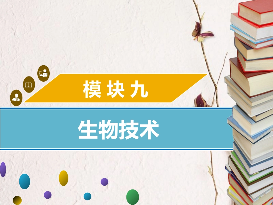 广东省中考生物 模块九 生物技术 第一课时 传统生物技术课件_第1页