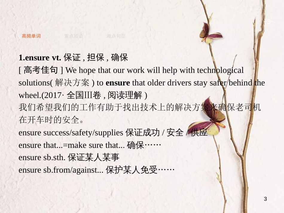 2019高三英语一轮复习 模块六 Unit 3 Understanding each other课件 牛津译林版_第3页