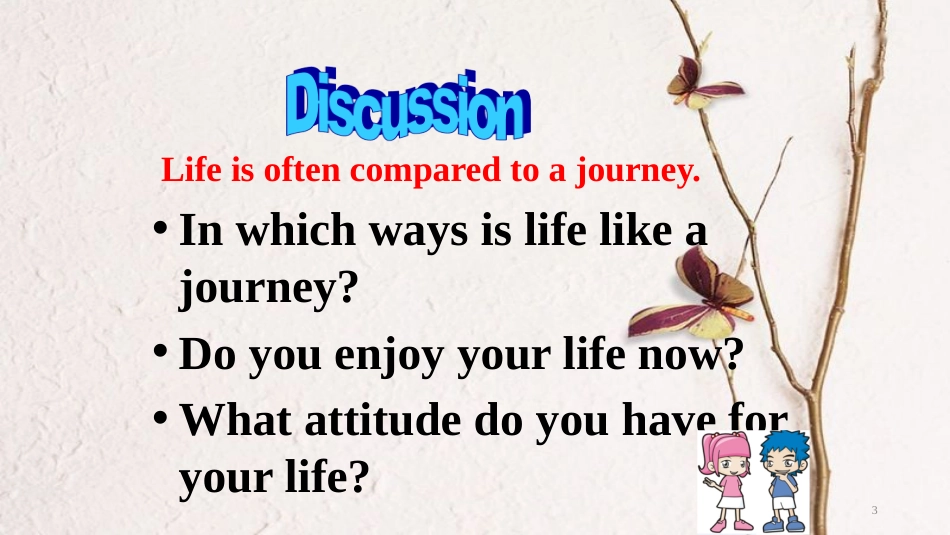 九年级英语全册 Unit 7 Journeys Lesson 20 Life in a Journey课件 （新版）北师大版_第3页