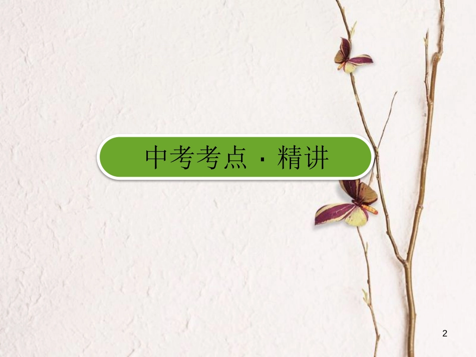 云南省中考政治 考点复习专题一 认识自我课件_第2页