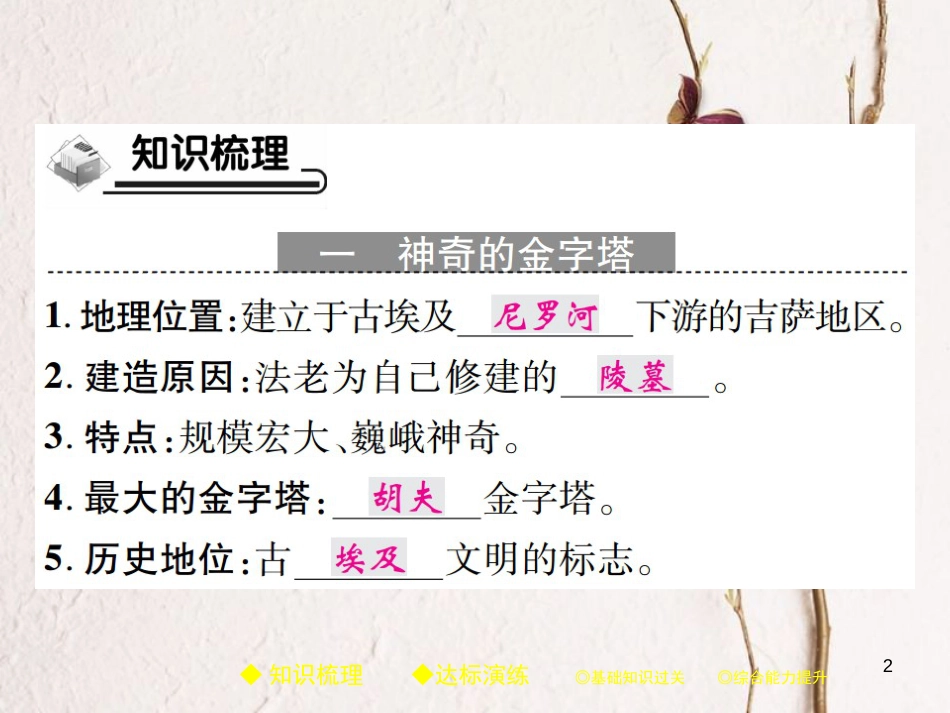 九年级历史上册 世界古代史 第二学习主题 古代亚非文明 第2课 上古亚非文明课件 川教版_第2页