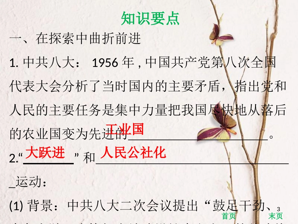 八年级历史下册 第二单元 社会主义制度的建立与社会主义建设的探索 第6课 艰辛探索与建设成就课件 新人教版[共50页]_第3页