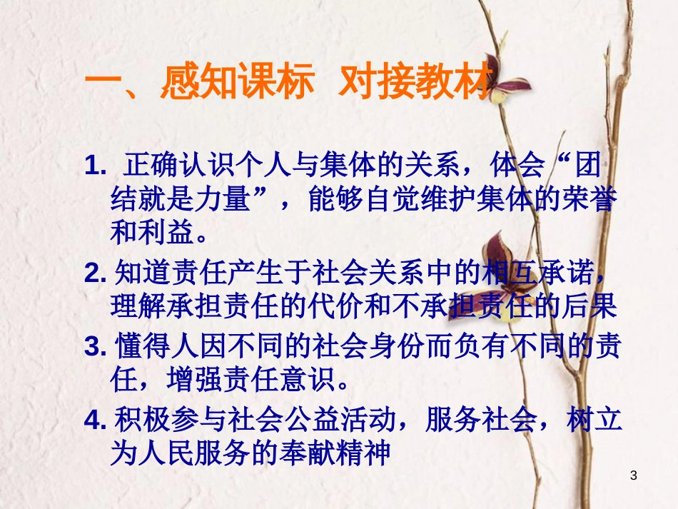 内蒙古鄂尔多斯市九年级政治全册 第一单元承担责任服务社会课件 新人教版_第3页