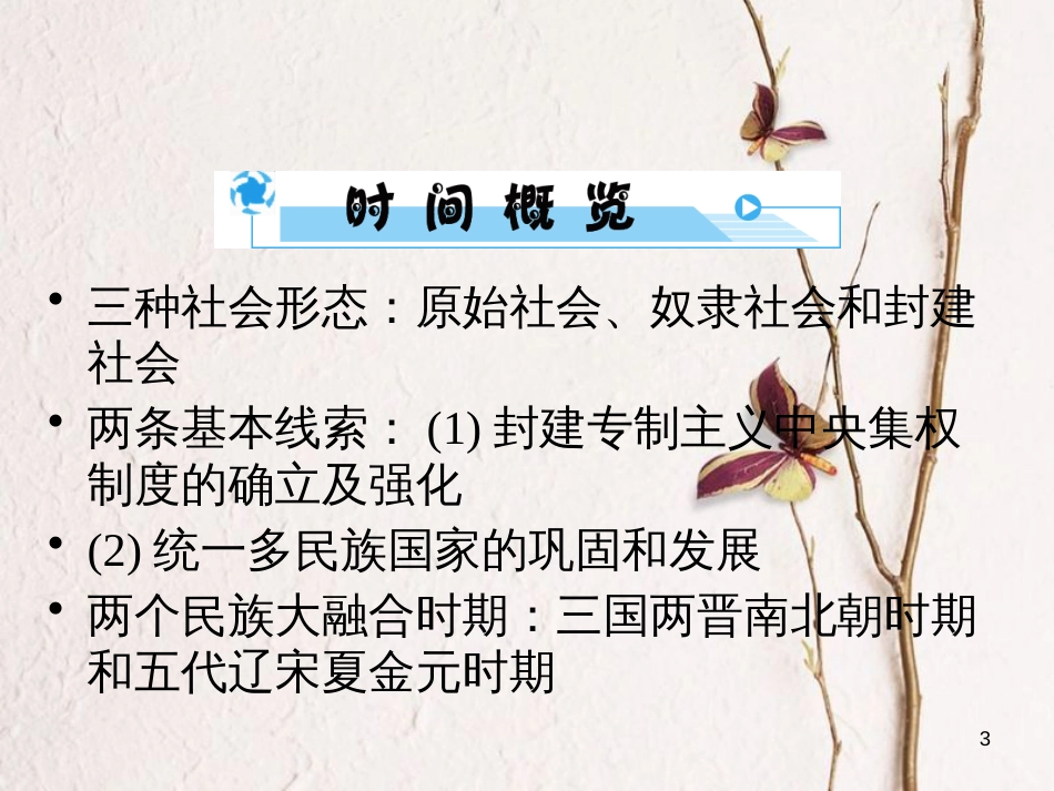 安徽省中考历史复习 第2部分 教材研析篇 模块1 中国古代史课件 新人教版_第3页