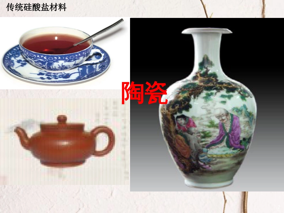高中化学 第三单元 化学与材料的发展 3.1 无机非金属材料课件3 新人教版选修2_第2页