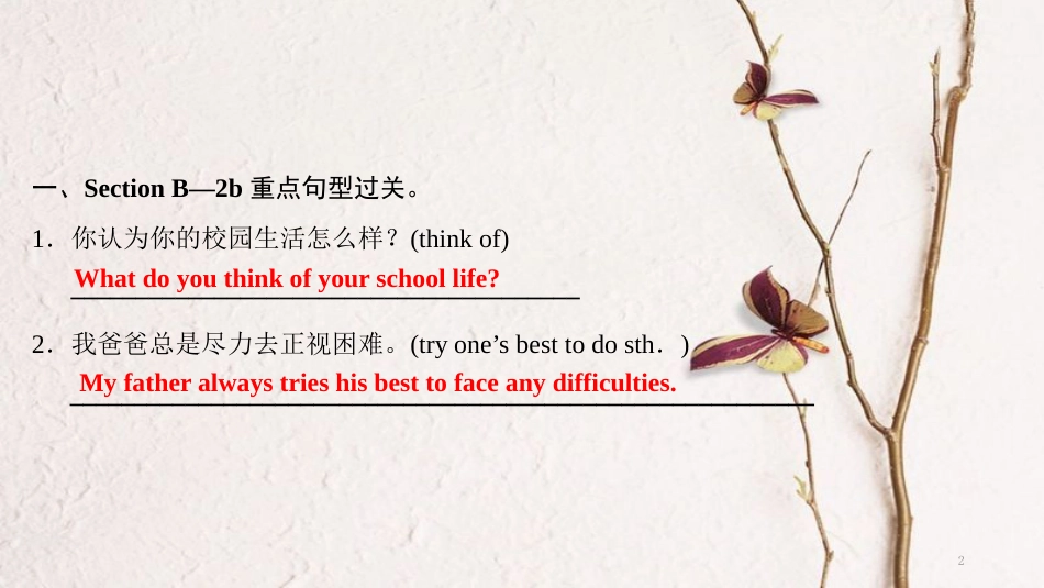 八年级英语上册 Unit 5 Do you want to watch a game show Part 5 Section B（课后）课件 （新版）人教新目标版_第2页