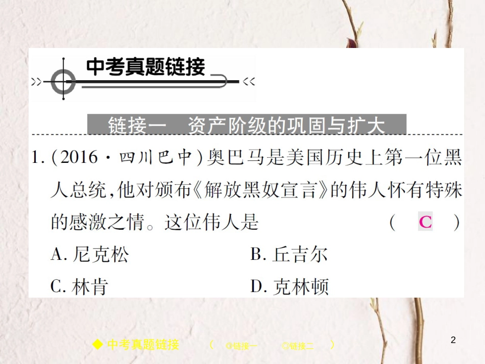 九年级历史上册 世界近代史(上)第三、四学习主题整合课件 川教版_第2页