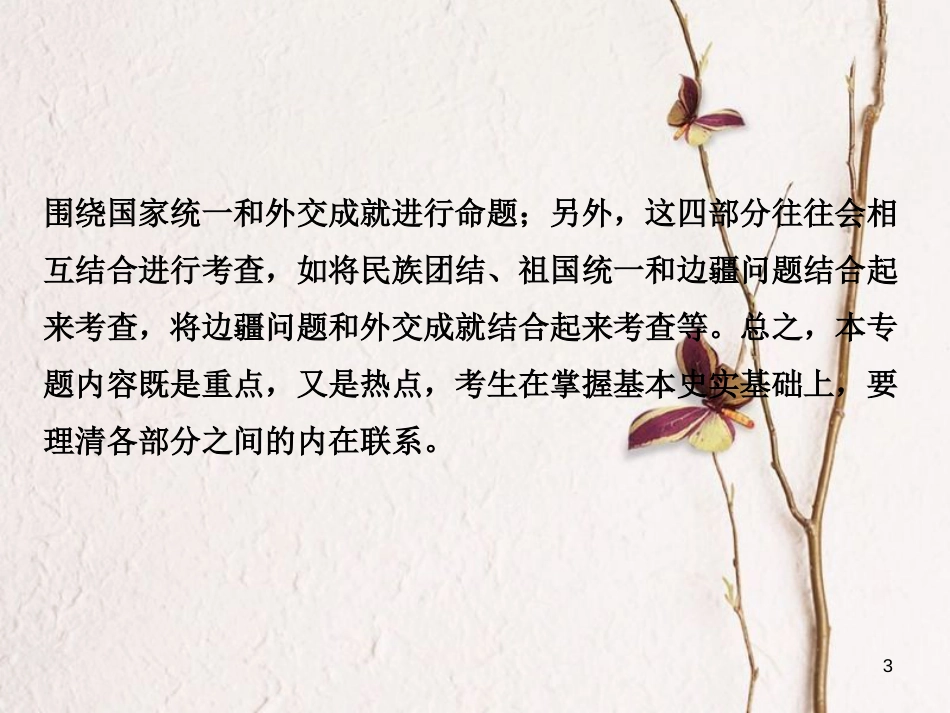 山东省临沂市中考历史复习 专题二 中国的民族关系及对外交往课件_第3页