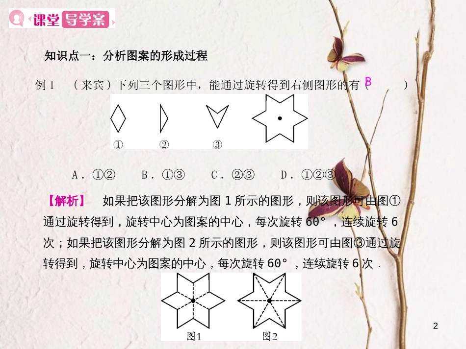 九年级数学上册 23 旋转 23.3 课题学习 图案设计课件 （新版）新人教版_第2页