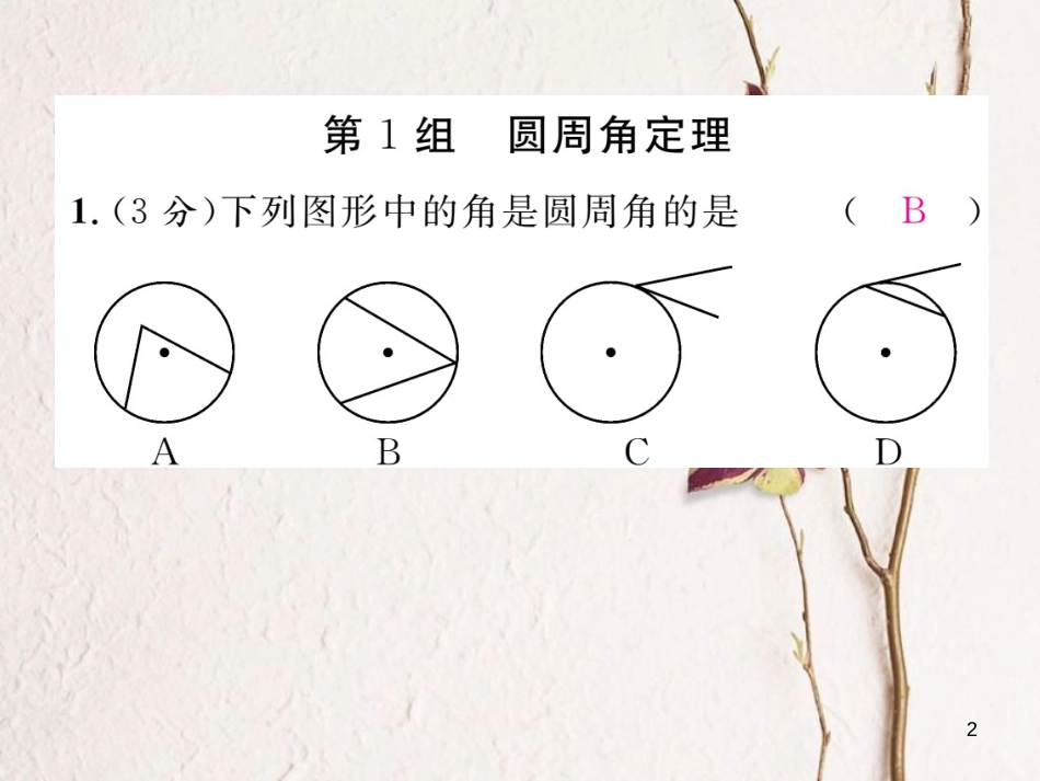 九年级数学下册 双休作业（七）作业课件 （新版）北师大版_第2页