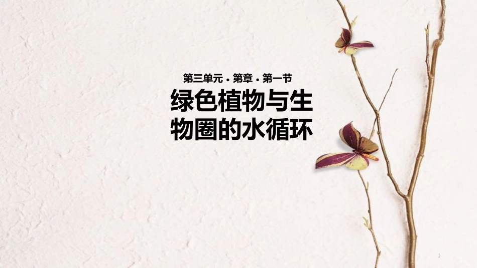 七年级生物上册 第三单元 第二章 第一节《种子的萌发》课件 （新版）新人教版_第1页