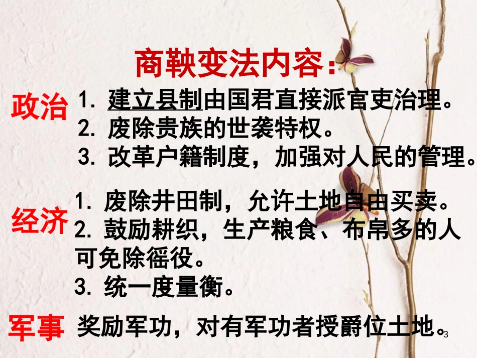 广东省河源市江东新区七年级历史 中央集权专题复习课件 新人教版_第3页