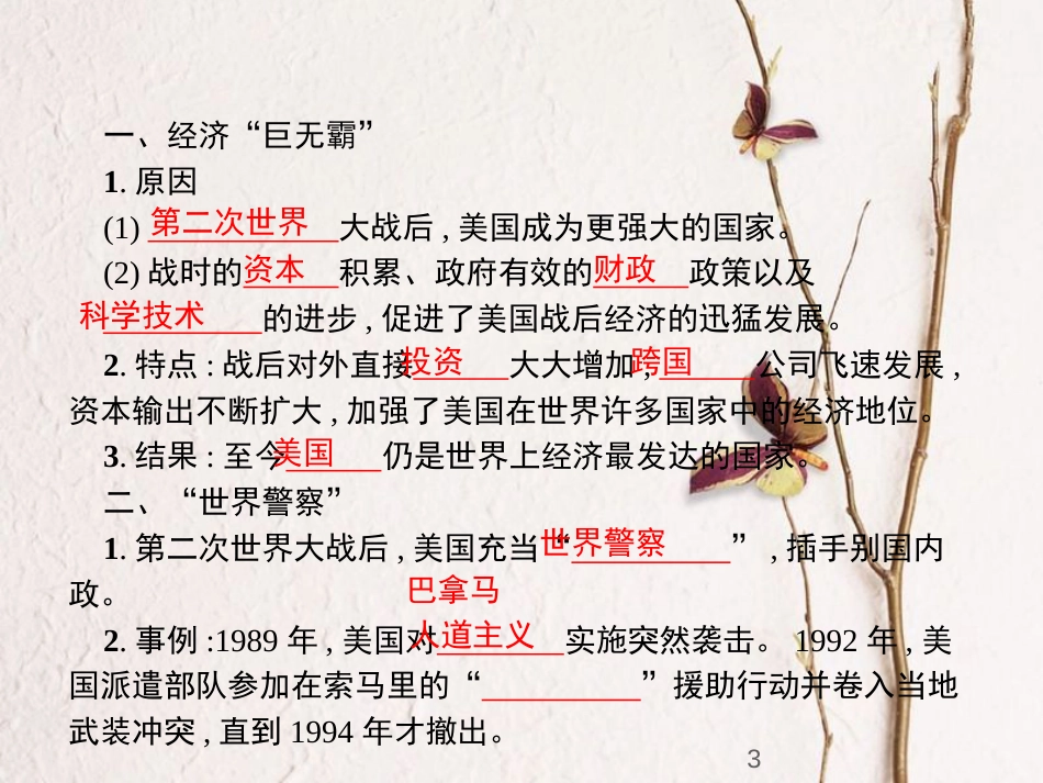 九年级历史下册 第三单元 两极下的竞争 11 梦幻超级大国课件 北师大版_第3页