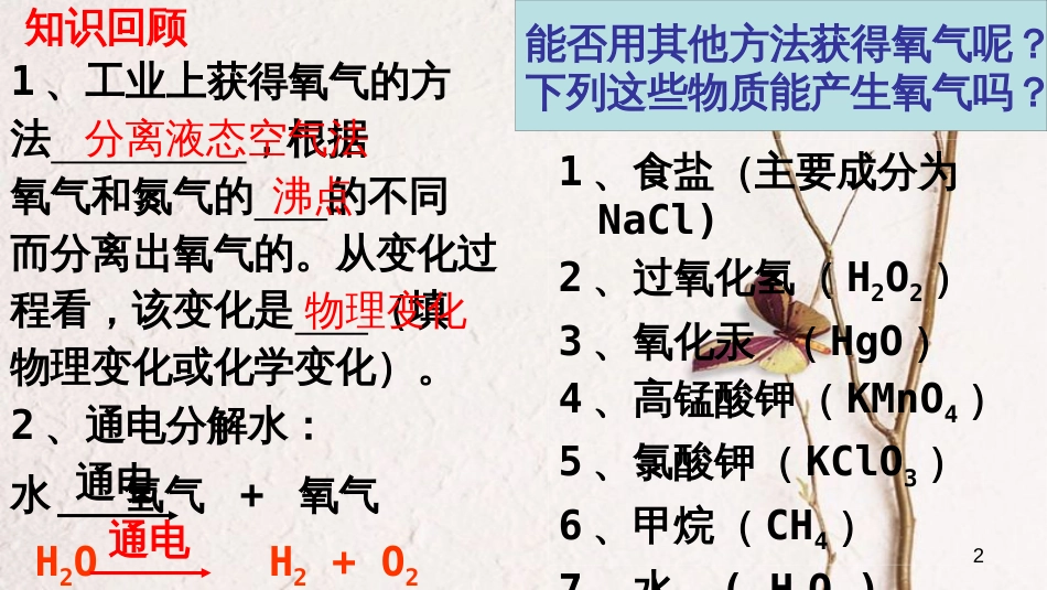 九年级化学上册 第四单元 我们周围的空气 第三节 氧气课件 （新版）鲁教版_第2页