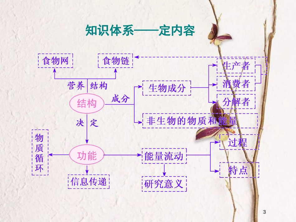 2019版高考生物一轮复习 第十一单元 生态系统与环境保护 第一讲 生态系统的结构与能量流动精选课件_第3页