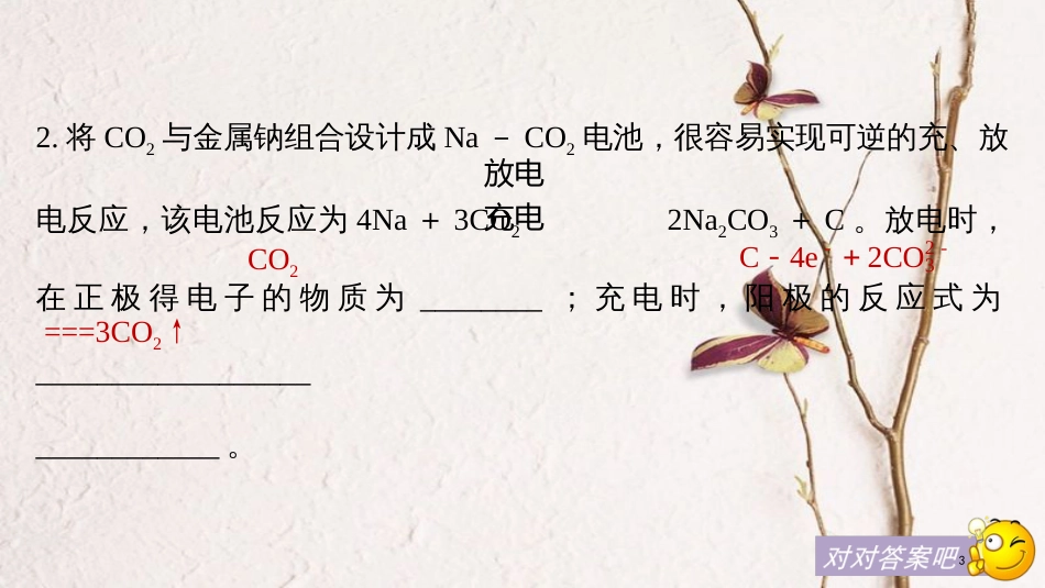 高中化学二轮复习 回扣基础十 信息型电极反应式书写再提高课件_第3页