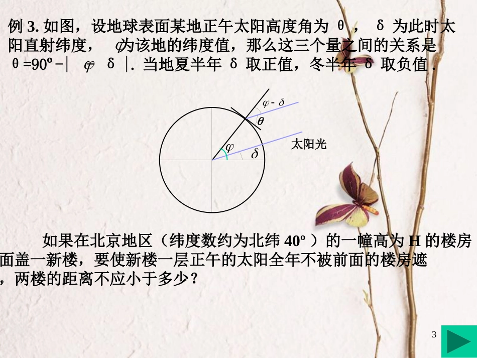 高中数学 第一章 三角函数 1.6 三角函数模型的简单应用（2）课件 新人教A版必修4_第3页